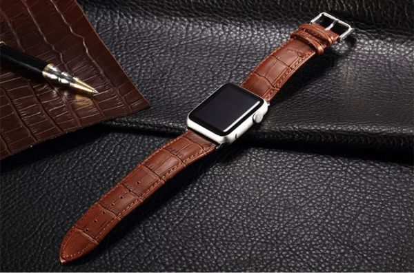 Apple watch leather cover
